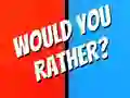 Spill Would You Rather? online