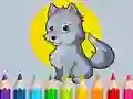 Spill Coloring Book: Wolf online