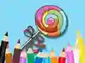 Spill Coloring Book: Lollipop online