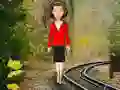 Spill Girl Escape From Railway Track online
