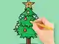 Spill Coloring Book: Christmas Tree online