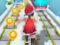 Spill Subway Santa Princess Runner online