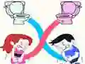 Spill Toilet Rush Race: Pee Master online