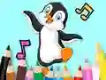 Spill Coloring Book: Dancing Penguin online