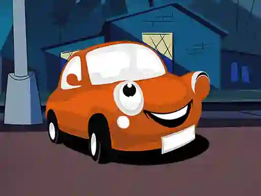 Spill Little Car Jigsaw online