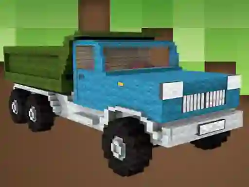Spill Blockcraft Truck Jigsaw online