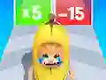 Spill Epic Banana Run: Merge Master online