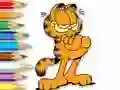 Spill Coloring Book: Garfield Hamburger online