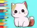 Spill Coloring Book: Cute Kitten online