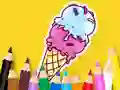 Spill Coloring Book: Cool Ice Cream online