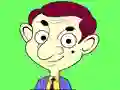Spill Mr Bean Coloring Book online