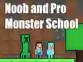 Spill Noob and Pro Monster School online