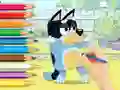 Spill Coloring Book: Bluey And Bingo online