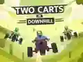 Spill Two Carts Downhill online