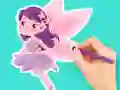 Spill Coloring Book: Flower Fairy online