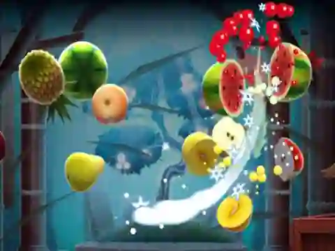 Spill Fruit Slicing online