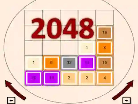 Spill 2048 online