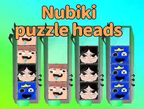 Spill Nubiki Puzzle Heads online