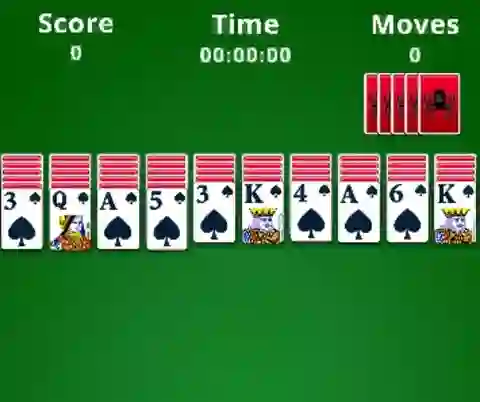 Spill Spider Solitaire online