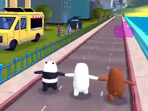 Spill We Bare Bears Bear Parkour online