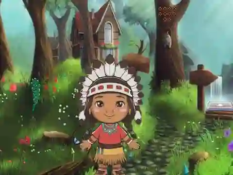Spill Girl Reach Thanksgiving Land online