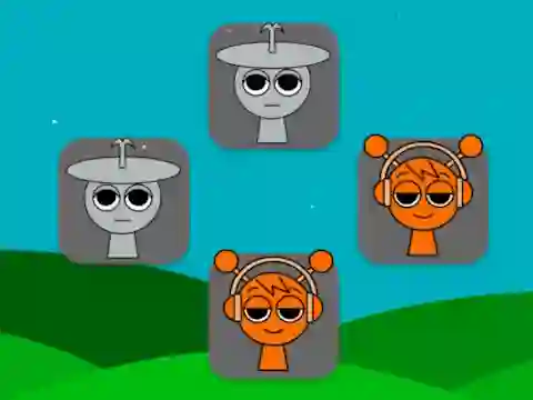 Spill Sprunki Pairs online