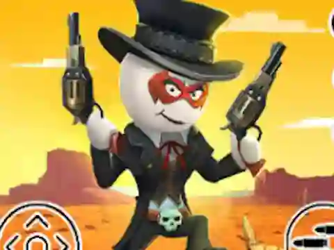 Spill Stickman Sniper: Western Gun online
