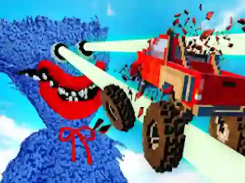 Spill Monster Demolition - Giants 3D online