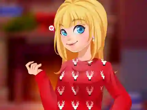 Spill Blonde Sofia: Christmas Party online