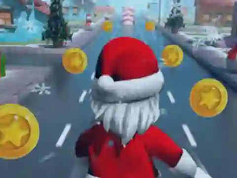 Spill Santa Roblox Running online