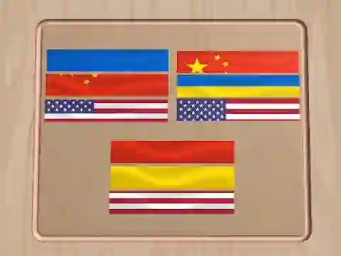 Spill Flag Puzzle Jam: Collect Flags online