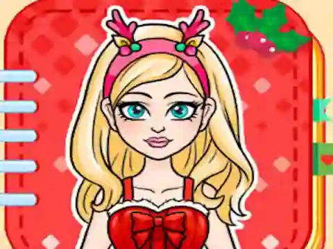 Spill Paper Doll: Santa Style online