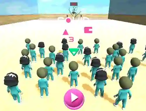 Spill Squid Game Race 3d online