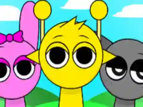 Spill Sprunki Spot the 5 Differences online