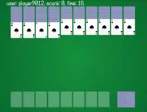 Spill Spider Solitaire Classic Ver online