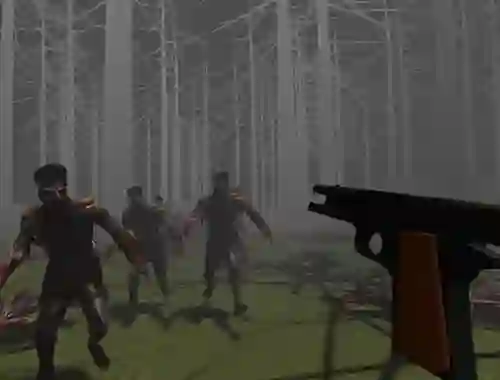 Spill Zombies in a Forest online