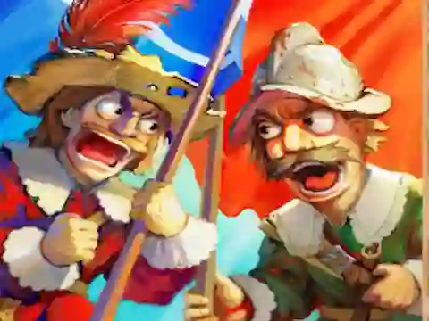 Spill Musketeers Gunpowder vs Steel online