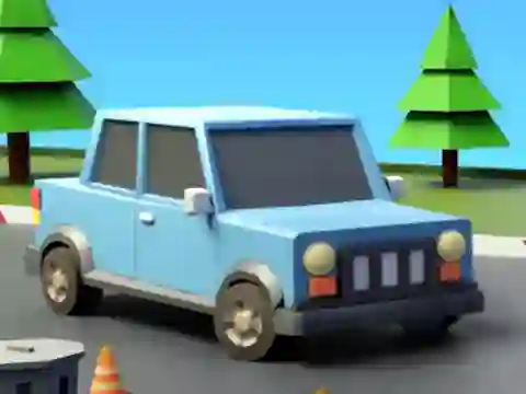 Spill Car Parking School online
