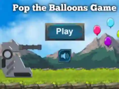 Spill Pop The Balloons Game online
