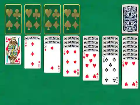 Spill Klondike Classic Solitaire online