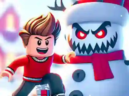 Spill Jigsaw Puzzle: Roblox Snowball Battle online
