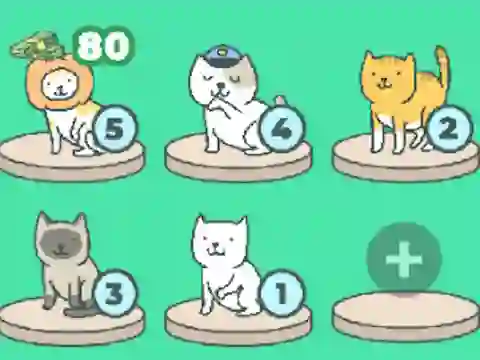 Spill Meow Merge online