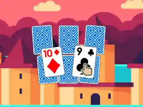 Spill One Hundred Castles Solitaire online