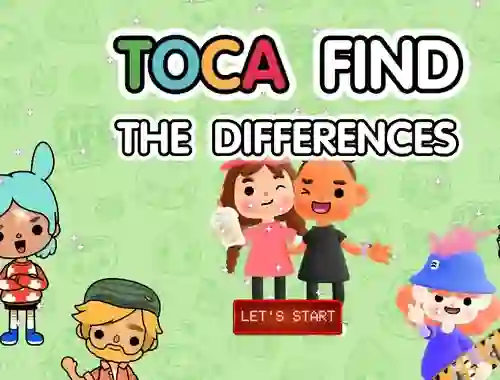 Spill Toca Find The Differences online