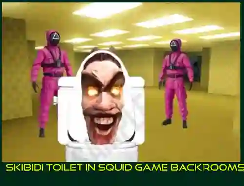 Spill Skibidi Toilet in Squid Game Backrooms online