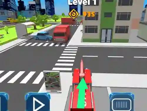 Spill Fire Truck Rescue Driving online