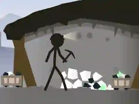 Spill Stickman Mining Simulator online