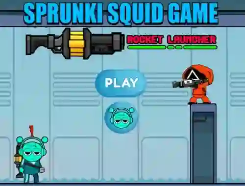 Spill Sprunki Squid Game Rocket Launcher online
