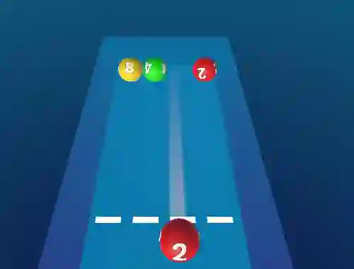 Spill Merge The Balls 2048 Billiards! online