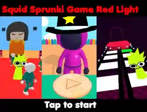 Spill Squid Sprunki Game Red Light online